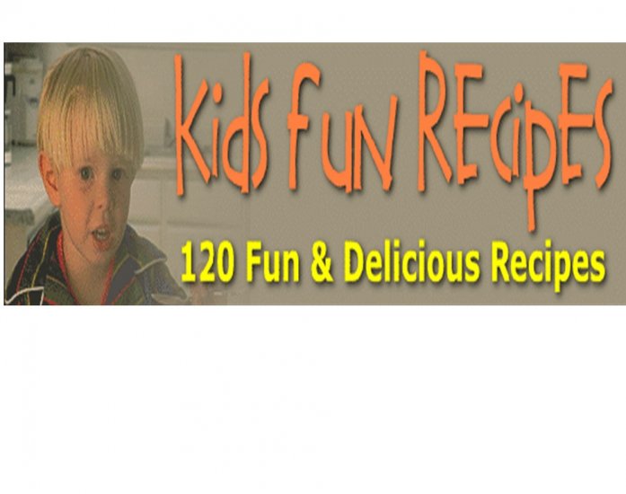 eBook Kids Fun Recipes ebook only $1.00 FREE SHIPPING international