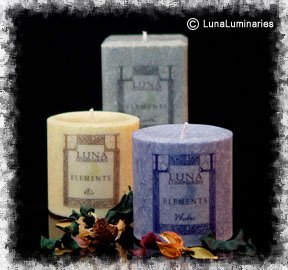 Water Element Square Pillar