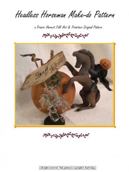 Primitive Headless Horseman Make-do E-Pattern pdf