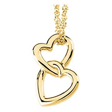 Double Heart Pendant