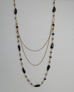 30-40 inch triple-strand necklace