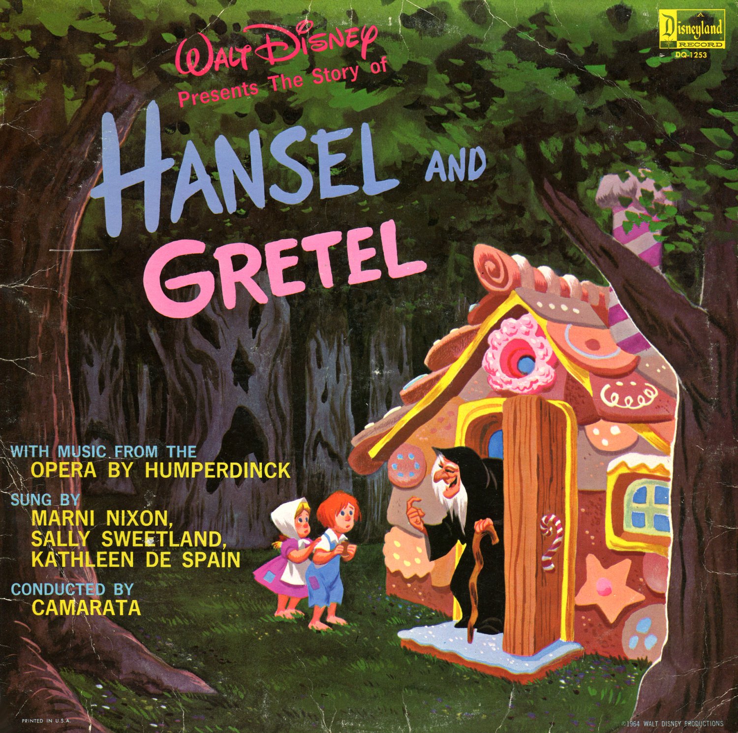 The Story of Hansel And Gretel - Walt Disney Soundtrack, Engelbert Humperdinck LP/CD