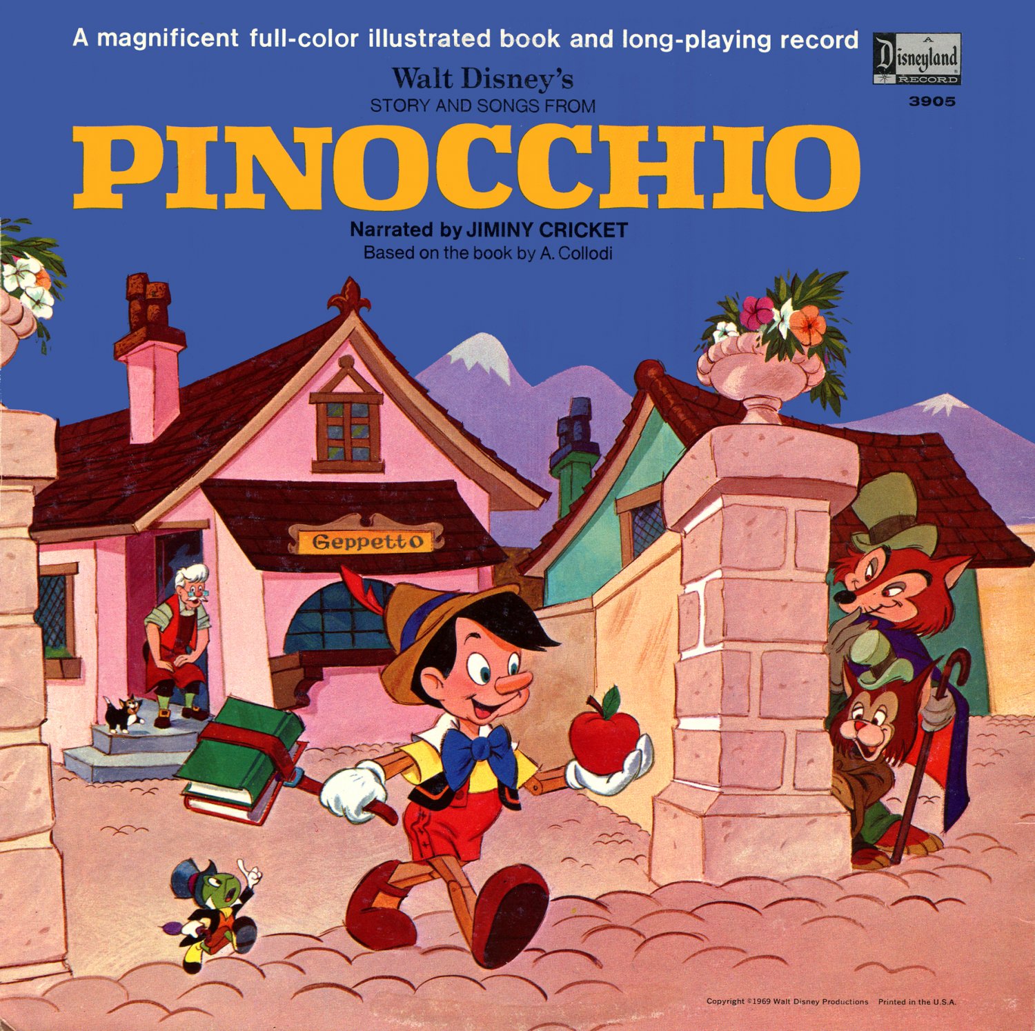 pinocchio story disney