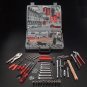 Med size tool set in plastic carry case