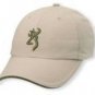 Twill Cap 3d Bkmk Khaki