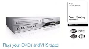 Philips Dvd/ Vcr Combo ~ Refurbished