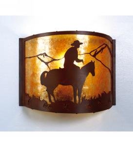 9hx12w Western Wall Sconce