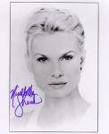 Nicollette Sheridan Signed 8x10 Photo - B&w