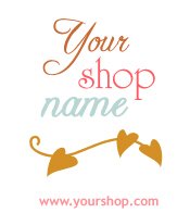 Brown, Pale Blue, Padparadscha Leaves Logo Design