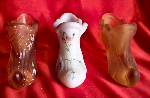 Fenton Originqal Secret Slipper 3 different