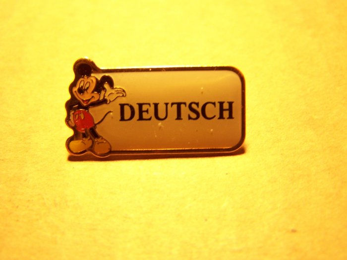 Disney - Cast Member Language Pin (German)