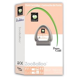 ZooBalloo Cartridge for Cricut Expression/Personal Cut