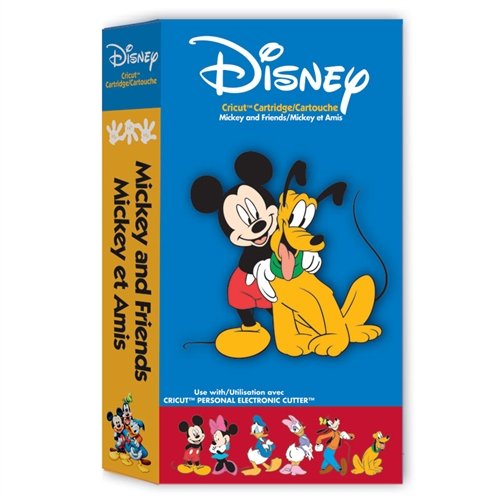 Disney Mickey and Friends Cartridge for Cricut Expression & CriCut Personal Cutter