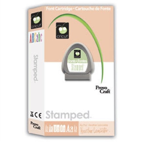 Stamped Cartridge for Cricut Expression & CriCut Personal Cutter