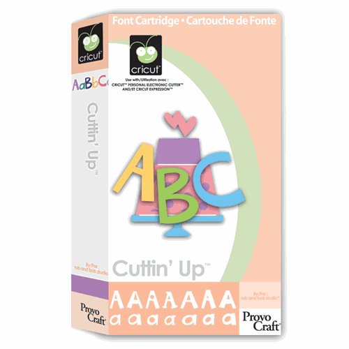 Cuttin' Up CriCut Cartridge Cartridge for Cricut Expression & CriCut Personal Cutter