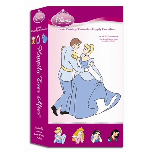 Disney CriCut Happily Ever After Die cut Cartridge for Cricut Expression & CriCut Personal Cutter