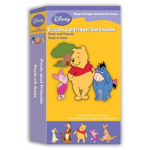 Pooh and Friends Cricut Cartridge Cartridge for Cricut Expression & CriCut Personal Cutter