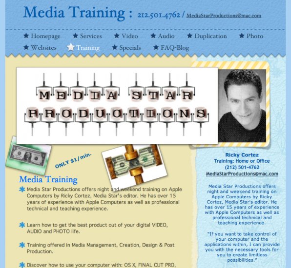 Media Training Center $1/min