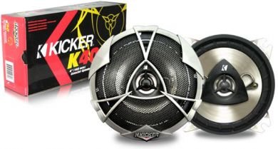 KICKER K-Series K40 4'' 3-Way Coaxial Speaker