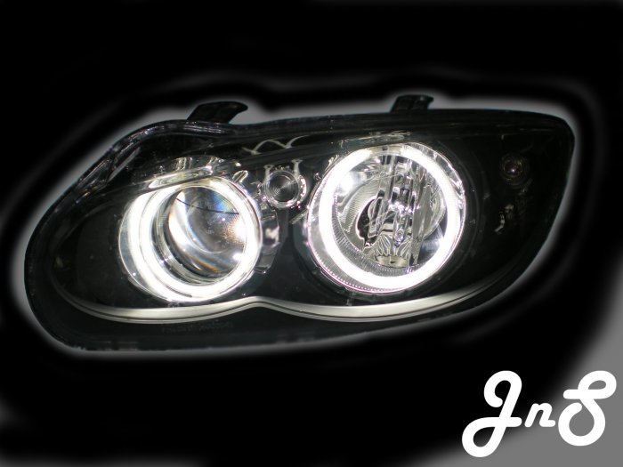 Proton Satria Neo Head Lamp - Crystal / Black / 2 CCFL / Projector