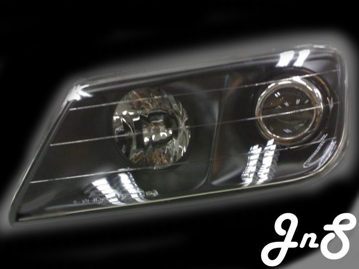 Proton Waja / Chancello Head Lamp - Crystal / Black / 0 CCFL / Projector