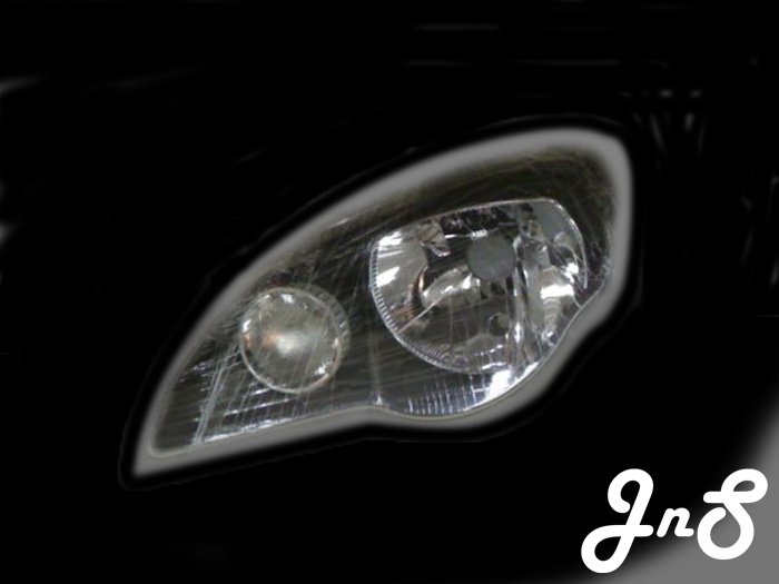 Proton Gen-2/Persona Head Lamp - Crystal / Black / 0 CCFL / Reflactor