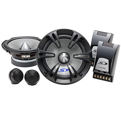 Alpine Type-S 6-1/2" (16.5cm) Component 2 Way Speaker