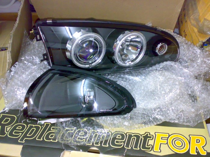 Proton Wira Projector CCFL !