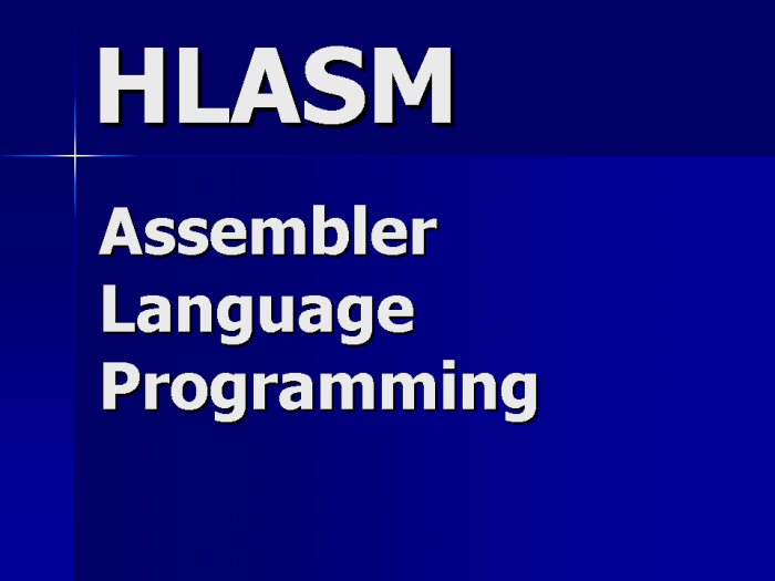 Assembler Programming Contractor