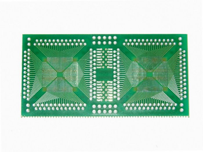 LQFP-100, SO-16 prototype board: ARM7 ARM9 PIC AVR
