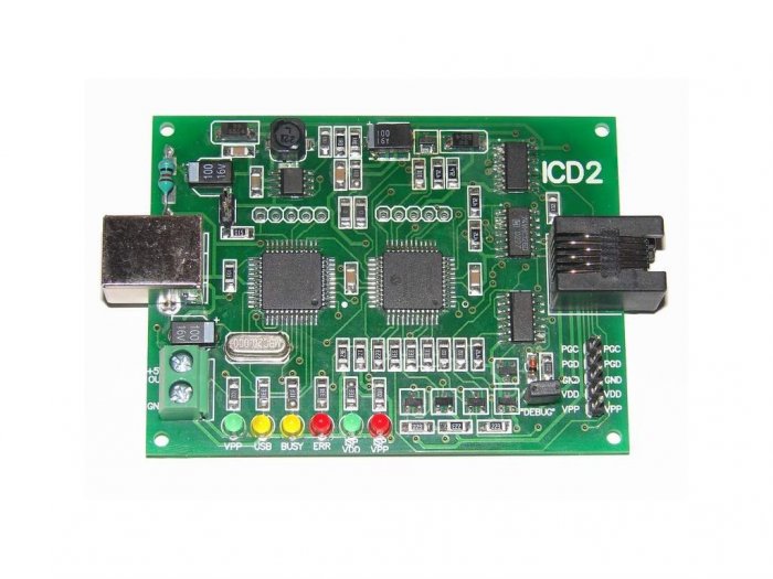 ICD2 ICD 2 USB DEBUGGER PROGRAMMER Microchip PIC MPLAB IDE