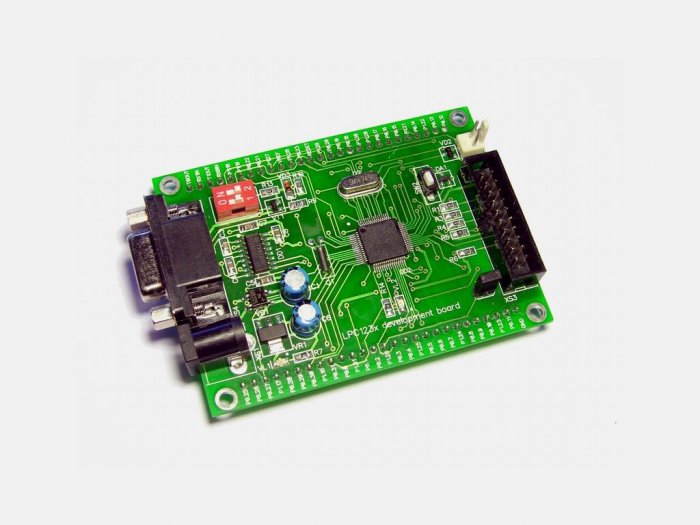 NXP Phillips ARM ARM7 LPC2134 developmet board: RS232, JTAG, LPC