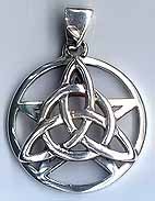Druid Amulet, sterling