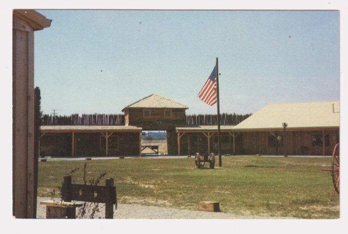 VINTAGE POSTCARD FORT FIRELANDS LAKESIDE, OHIO FREE US SHIPPING