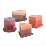 4-piece Assorted Scented Designer Candle Set