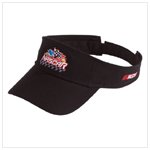 Black Nascar Visor Cap