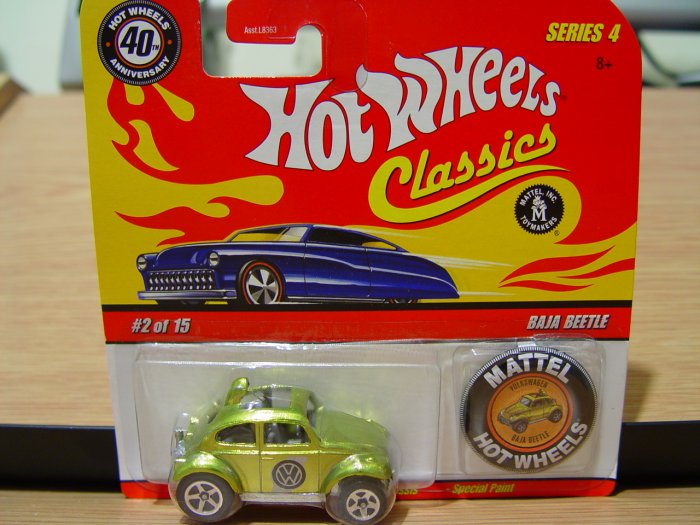 Hot Wheels 40th Anniversary Baja Beetle SERIES 4