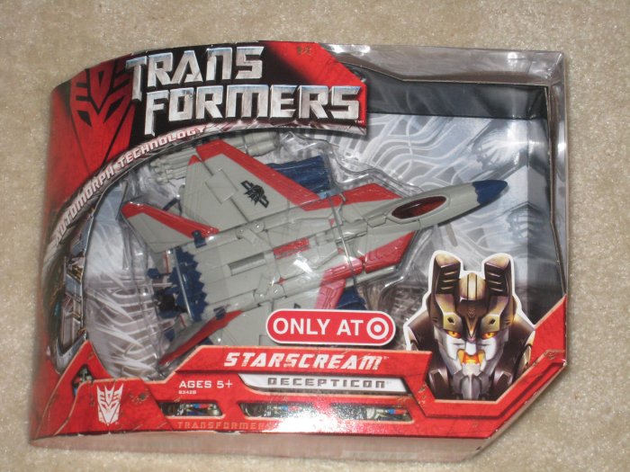 TRANSFORMERS 2007 MOVIE VOYAGER G1 STARSCREAM NEW