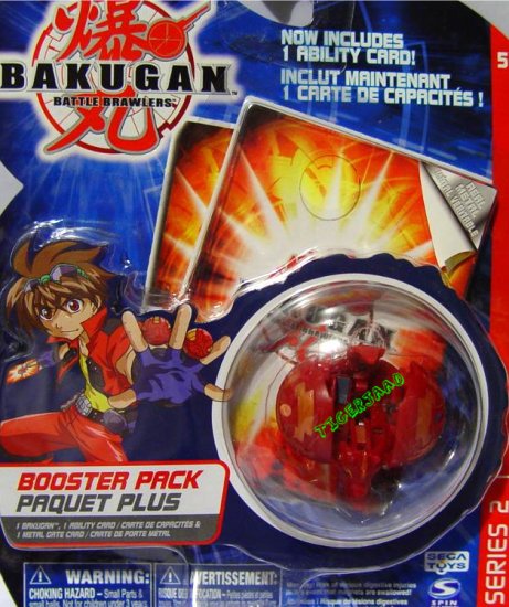 Bakugan Red Hynoid Series 2 @Not in Production@ Very Rare