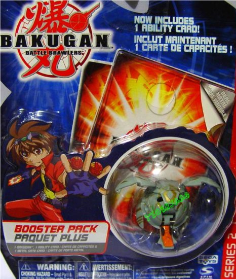 Bakugan Gray Tuskor Series 2 @Not in Production@ Very Rare