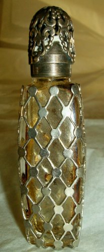 Vintage Filigree perfume bottle