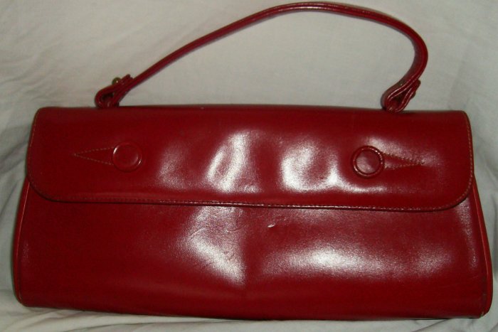 Vintage Red Ronay handbag purse
