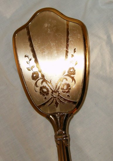 Vintage Vanity Lucite Hair Brush