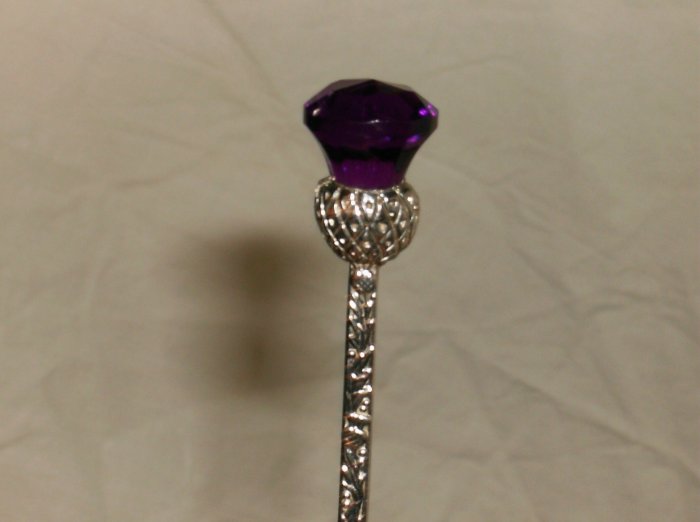 Pineapple theme Jeweled souvenir spoon
