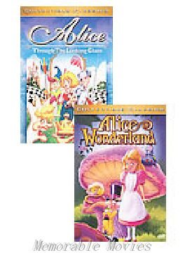 Alice in Wonderland & Alice Through the Looking Glass 2 Pk