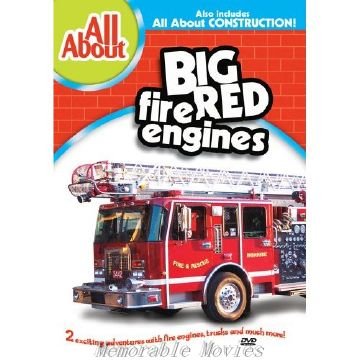 All About Series - Big Red Fire Engines & Construction