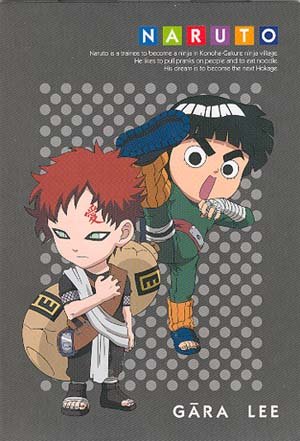 Naruto Mini Notebook - Gara + Lee