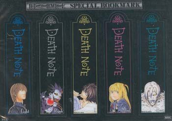 Death Note Special Bookmarks ~ set of 5