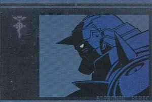 Fullmetal Alchemist Silver Foil Postcard: Al