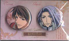 Kyou Kara Maou Set of Two Pin Buttons: Conrad &Gunter